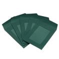 thumbnail image 1 of Unique Bargains 3'' Clear Single Sided Mailing Photos Full Face Window Envelopes, Green 10 Pack, 1 of 5