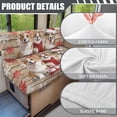 thumbnail image 6 of FOR U DESIGNS Christmas Corgi Dog Pattern 2 Pieces RV Dinette Cushion Covers Scratch-Resistant RV Couch Cover Wear-Resistan Sofa Furniture Protector Camper Seat Covers Dinette Booth, 6 of 7