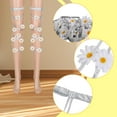 thumbnail image 6 of Milageto Leg Wraps Arm Wraps Cosplay Outfits Dancing Elegant Fashion Leg Garter Women Silver, 6 of 8