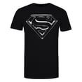 thumbnail image 1 of Superman - Camiseta Logotipo de Acero para Hombre (Negro), 1 of 2