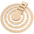 thumbnail image 4 of Vintage Wooden Perpetual Calendar - Rotating Wall Hanging Calendar Rot Circular Perpetual Calendar Wall Hanging Decorative Calendar for Home Office Kitchen, 4 of 5