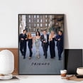 thumbnail image 4 of Póster de la serie de televisión Friends Classics, sin marco, papel Kraft para club, bar, póster vintage, arte de pared, pintura, dormitorio, estudio, pegatinas, 4 of 5