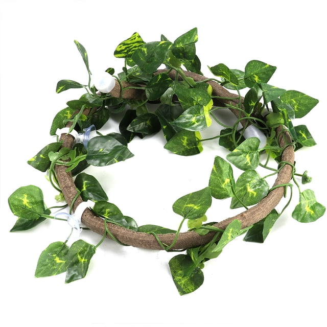 Reptile Vines, Jungle Vine Pet Decor Artificial Vines Jungle Rattan For Snakes Lizards Gecko