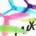 thumbnail image 3 of 4 Piezas MCK 3-Blade PC Hélice 5.1 Pulgadas 2CW + 2CCW Hélice para Drones FPV Freestyle Juicy Sbang Piezas de Bricolaje Verde, 3 of 8