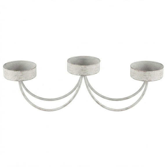 Hosley Metal Tealight Candle Holder Set of 6 for Home, Wedding, Parties