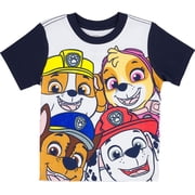 Paw Patrol Jacket with Chest Patch and Short Sleeve T-Shirt Combo 3T, Royal