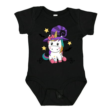 

Inktastic Halloween Girls Unicorn Witch Outfit Gift Baby Girl Bodysuit