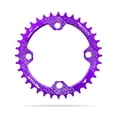 thumbnail image 1 of Chainset de bicicleta Bicicleta redonda Cadena de bicicleta Cadena de cadena Reemplazable Aleación de aluminio Anti-gota Ligero Ligero Ciclismo Diente PULINE PURPLE 38T Advancent OD003273-20, 1 of 7