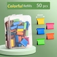 thumbnail image 1 of Mini Traceless Reusable Hand Clamp Push Stapler Paper Book File Office School Student Binder Binding Tools Supplies accessories, 1 of 7