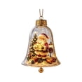thumbnail image 2 of 2026 New Glowing Christmas Story Ornament, Light-Up Mini Holiday Scene, Warm LED Mini Christmas Decoration, Bell-Shaped Tree Hanging Ornaments, Xmas Tree Decorations Home Decor Gift for Family, 2 of 6