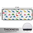thumbnail image 5 of Kitchen Rugs Sets Of 2,Colorful Dinosaur Assortment Pattern Anti Fatigue Kitchen Mat Rugs Non Slip Washable,Decorative Kitchen Floor Mats for Kitchen,Sink,Laundry,17"x47"+17"x47", 5 of 5