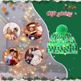 thumbnail image 3 of Sombrero de Navidad de punto con adornos de gorros cálidos que brillan intensamente de Navidad con luz LED (estilo C) Sywqhk Libre de BPA, 3 of 8
