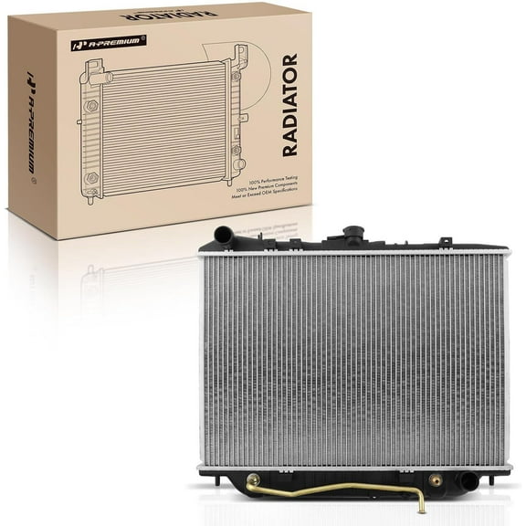 A-Premium Engine Coolant Radiator with Transmission Oil Cooler Compatible with Honda Passport 1994-1997 & Isuzu Rodeo 1993-1997 VehiCROSS 1999-2001, 3.2L 3.5L, Automatic Trans. Replace# 8524759590
