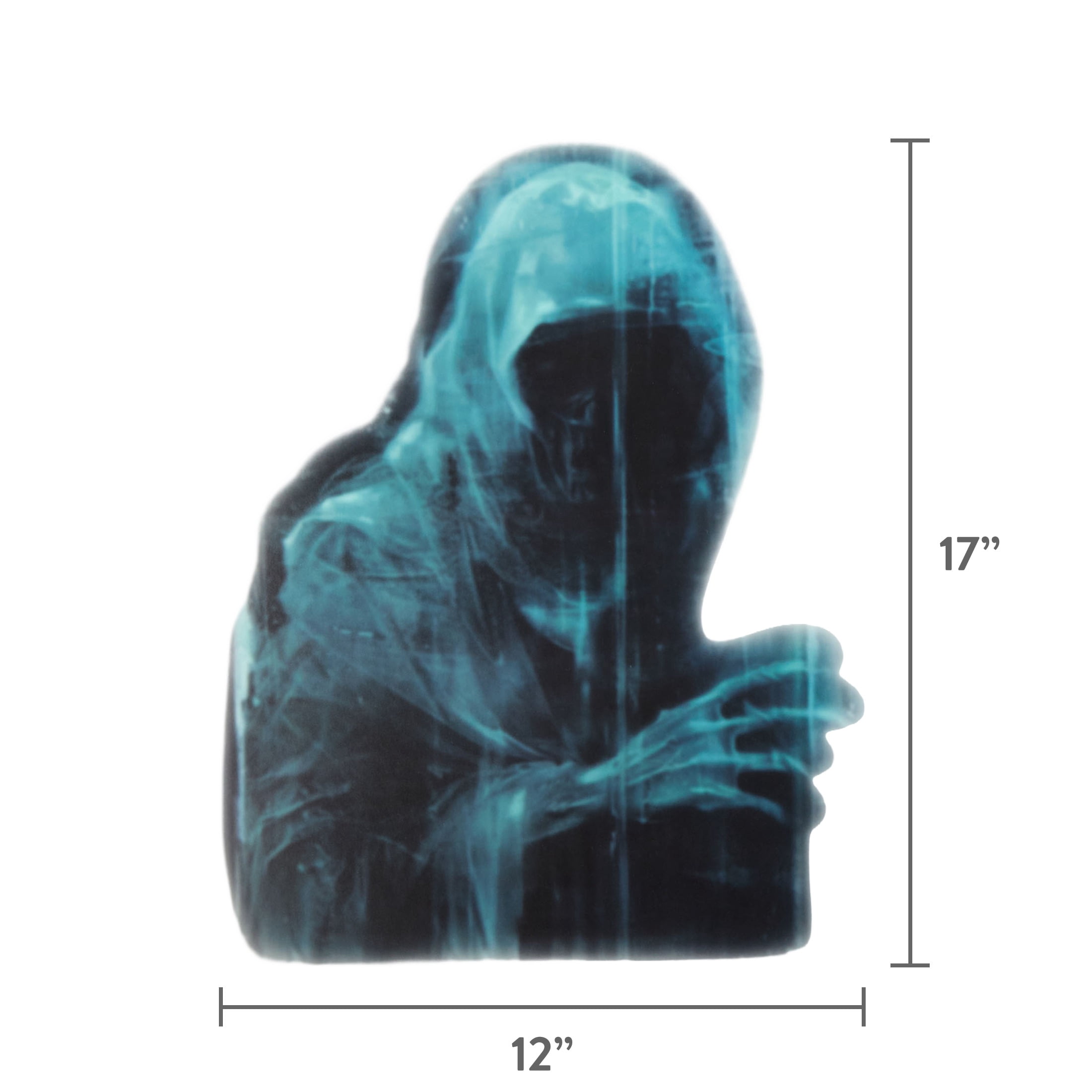 Ghostly Figure Window Cling, Multicolor, 11.75" x 17", Halloween by Way To Celebrate