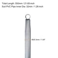 thumbnail image 2 of Unique Bargains 2pcs PVC Spring Bender 26.3mm OD 550mm Long Bending Spring Conduit PVC Spring, 2 of 6