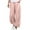 Pink, variant on XFLWAM Women's Linen Wide Leg Pants Casual Loose Lightweigt Palazzo Pants High Waisted Work Trousers Pink S