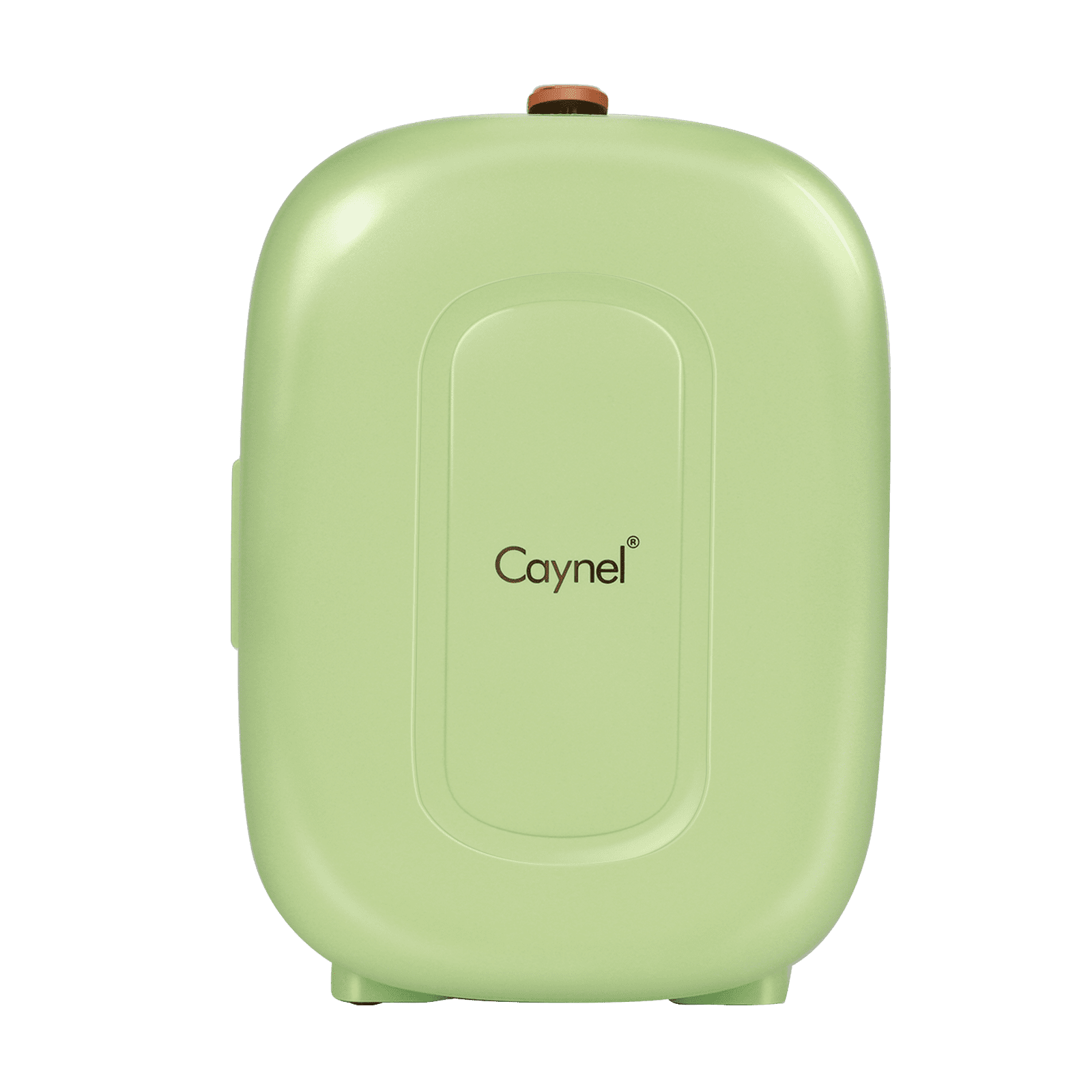 Caynel 5L Portable Retro Mini Fridge 6-can Mini Refrigerator,Green