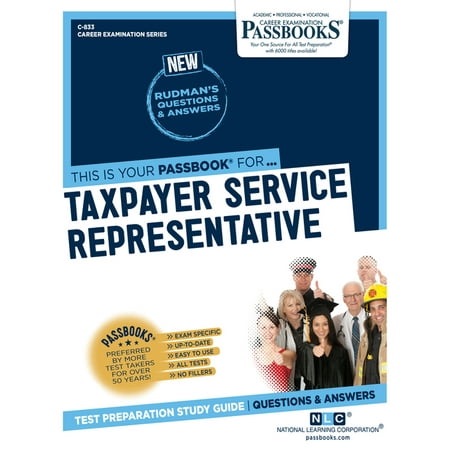 UPC: 9781731808332 | Career Examination Series: Taxpayer Service Representative (C-833) : Passbooks Study Guide (Series #833) (Paperback)