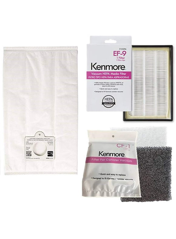 Kenmore Vacuum Bags in Kenmore Vacuums