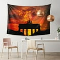 thumbnail image 2 of ZICANCN Neo_Imgberlin Germany City Fantasy Wall Decor Tapestry , Room-Bedroom Wall Hangings Tapestry Symbol,60" X 40", 2 of 9