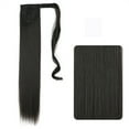thumbnail image 3 of 22-32 Inch Synthetic Hair Fiber Heat-Resistant Curly Hair with Ponytail Fake Hair Chip-in Hair Extensions Pony Tail, 3 of 23