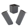thumbnail image 5 of FUTUREORYY 3Pcs PP Material Desktop Pen Organizer Selfadhesive Spacesaving Storage for Desk Organization 4.3x2.2x1.9in, 5 of 8