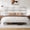 White, variant on Wooden King Bed Frame with 49.9" Tall Headboard, Rustic Farmhouse Platform Bedframe with Wood Slat Support, No Box Spring Needed, Sturdy and Noise Free, Easy Assembly, White