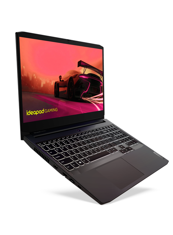 Lenovo ideapad Gaming 3 Laptop, 15.6" FHD (1920x1080), AMD Ryzen 5 5600H, 8 GB RAM, 256GB SSD, NVIDIA GeForce GTX 1650, Windows 10
