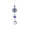 A, variant on Virelaxpo Crystal Suncatcher Pendant with Light Refraction Effect, 15 Inch Hanging Ornament for Windows, Living Rooms, and Balconies, Creates Colorful Light Patterns for Home Decor and Gifting
