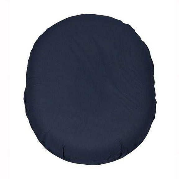 PCP Foam Ring Cushion, Removable Cover, Navy, 14 inches