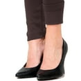 thumbnail image 2 of LAVRA Womens Fleece-Lined Leggings Regular & Plus Size Soft Strechy Yoga Thermal Pants Packs, 2 of 3