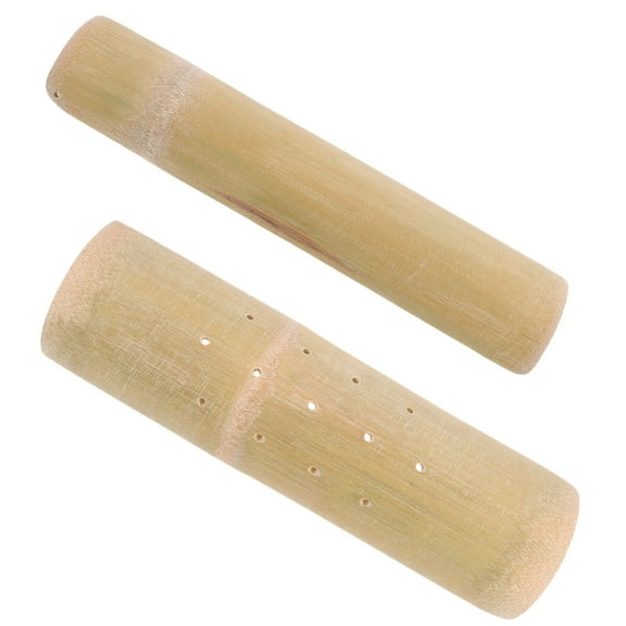 2pcs Bamboo Pillows Stiff Neck Lumbar Pillow Relaxation Pillows Breathable Pillows