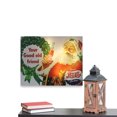 thumbnail image 4 of Northlight 15.75" x 19.75" Red and Green LED Back Lit Santa Claus Pepsi Christmas Wall Art, 4 of 4
