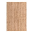 thumbnail image 3 of Unique Loom Braided Jute Collection Area Rug - Dhaka (6' 1" x 9' 2" Rectangle Natural), 3 of 7