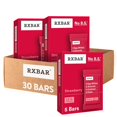 thumbnail image 1 of Protein Bars, 12g Protein, Gluten Free Snacks, Strawberry, 22oz Box (12 Bars), 1 of 5