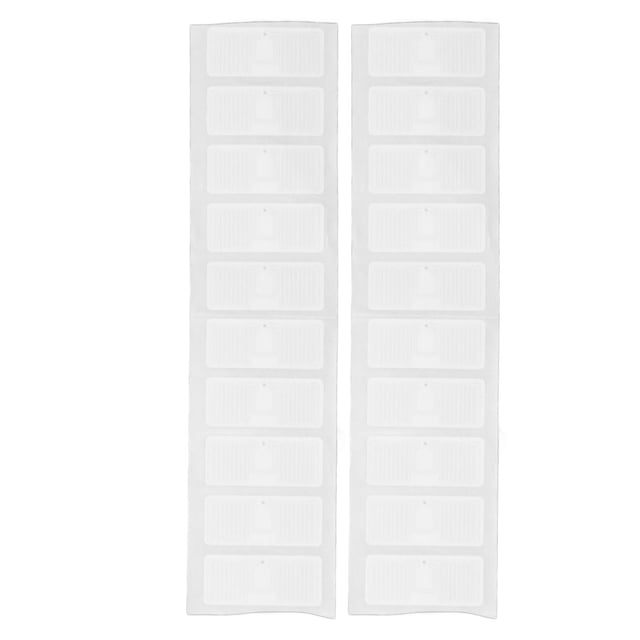 Etiqueta Adhesiva Con Incrustaciones, Gran Capacidad De Almacenamiento Etiquetas UHF RFID Sustrato De Antena PET 100 Piezas Chip KM4Q Para Gestión De Vehículos