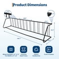 thumbnail image 2 of QinaQin Floor-Standing Bicycle Racks, Freestanding Bicycle Racks, Upright Bicycle Racks, Heavy-Duty Bicycle Racks Suitable for Garages, Streets, and Backyards, 2 of 7