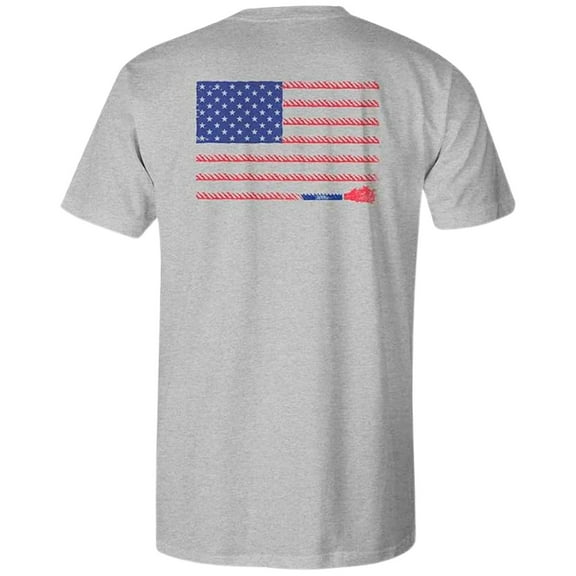 Hooey Mens Liberty Roper Flag Graphic Short Sleeve T-Shirt (S)