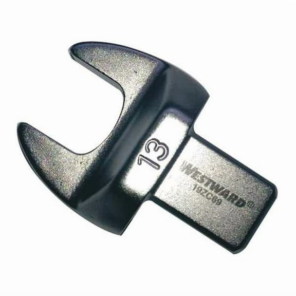 Westward Torque Wrench Head,Open End,13mm 19ZC69