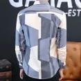 thumbnail image 5 of Camisas para hombre Camisas para hombre con estampado geométrico colorido con estampado estético Marca barata Algodón Moda 2024 I Things Stylish Hot, 5 of 5