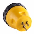 Twist Lock RV Power Cord Adapter – 15 Amp Male To 50 Amp Female Camper Detachable