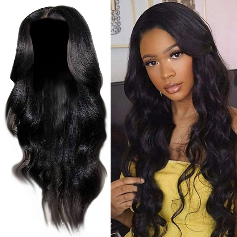 cLKheng Wigs for black women Wig Make Up Clearance Sale Under 5 Dollars Front Lace Wig Medium Split Large Wave Long Curly Hair Glue Free Heat resistant Fiber Lace Wig Walmart