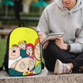 thumbnail image 6 of Family Guy Backpack, Large Capacity Backpack, 17 Inch Laptop Backpack for College Work Travel, 6 of 9