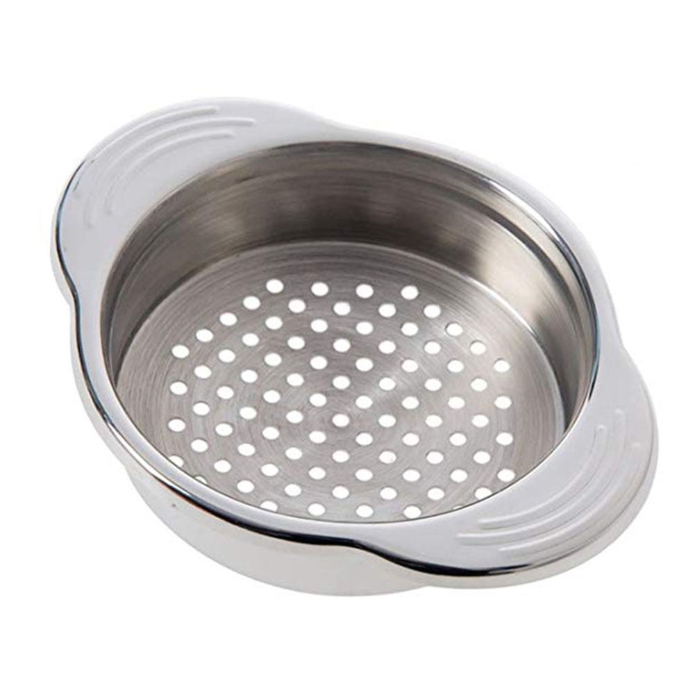Stainless Steel Tuna Vegetable Can Press Drainer Strainer Dishwasher Safe 