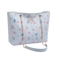 thumbnail image 3 of Bolso tote para mujer, gran capacidad, ideal para la playa, uso diario y para ir al trabajo. Azul, 3 of 9