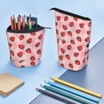 thumbnail image 4 of Picia Strawberries Print Telescopic Pencil Case, Telescopic Pen Holder Telescopic Pencil Pouch Bag Stationery Pencil Case Box Storage Organizer Makeup Bag, 4 of 6