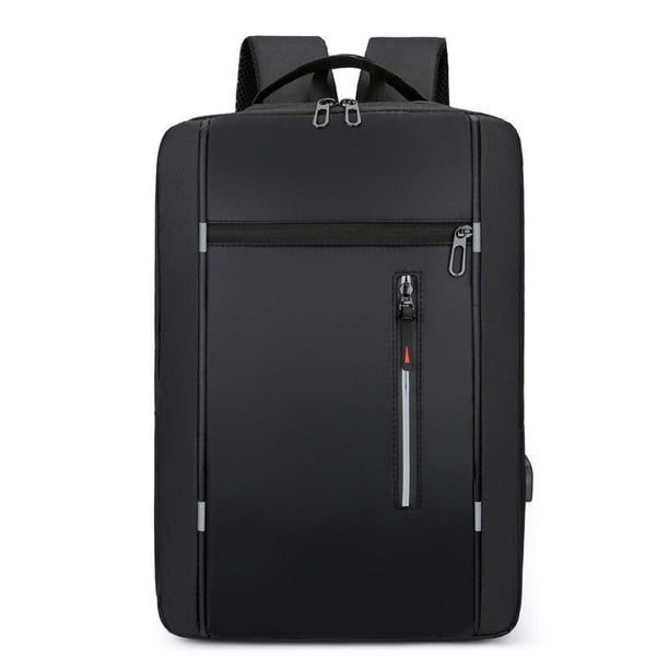 Mochila impermeable con carga USB para hombre, bolsa de negocios informal Oxford para ordenador portátil de 15,6 pulgadas Fivean unisex