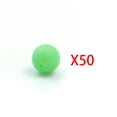 thumbnail image 2 of 50pc Fishing Bait Glow Fluorescence Luminous Beads Space Beans Gear, 2 of 2