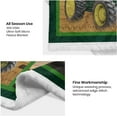 thumbnail image 3 of Green Tractor Blanket Boys Excavator Plush Throw Blanket Soft Fuzzy Flannel Tractor Blanket for Bed Couch Sofa Decor Blankets Trucks Car Lover Toddler Kids Blankets Gift 60"x50", 3 of 5