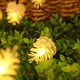 thumbnail image 5 of Fiudx Luces Solares de Piña, 8 Modos de Parpadeo, Decoración de Jardín Exterior, Energía Solar Recargable, Ambiente Festivo, Uso Versátil En Interiores y Exteriores, 12 M de Longitud, 5 of 6
